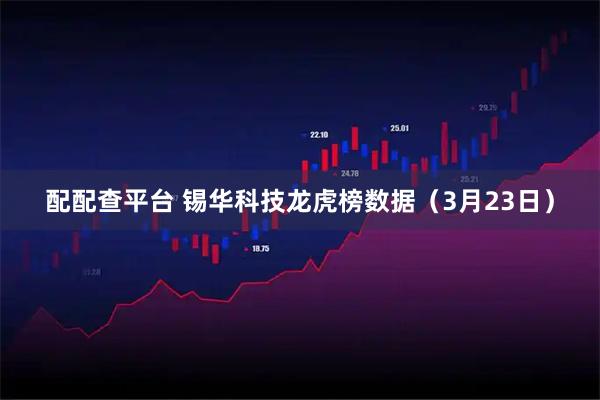 配配查平台 锡华科技龙虎榜数据（3月23日）